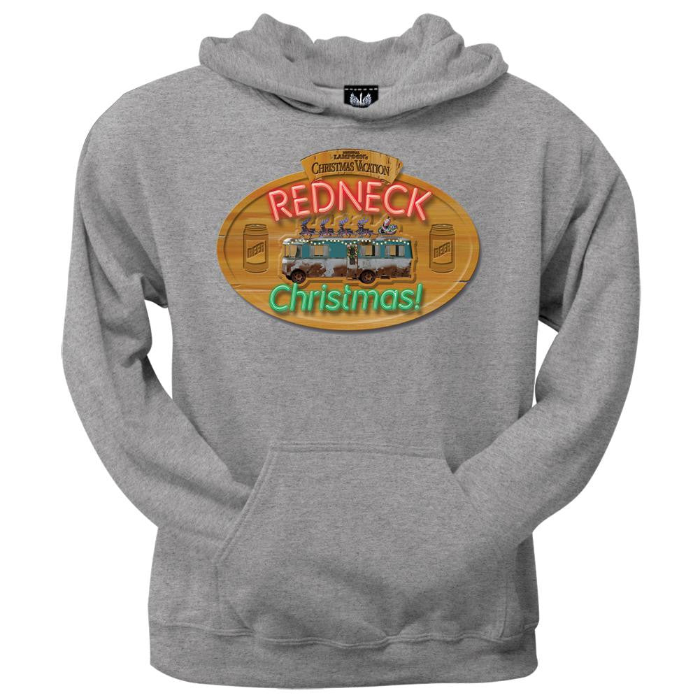 Christmas Vacation - Redneck Christmas Pullover Hoodie Men's Hoodies National Lampoon SM Grey