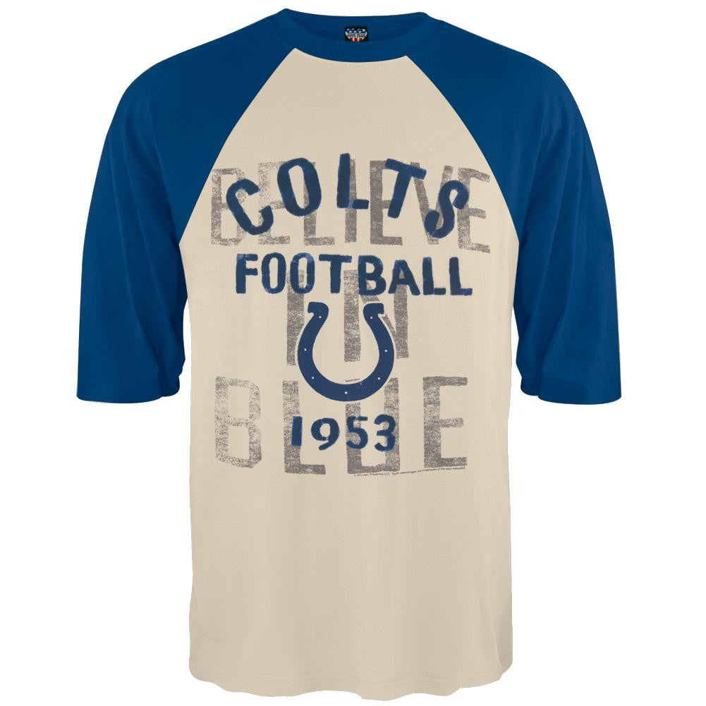 Indianapolis Colts - Rookie Raglan Men's Raglans Indianapolis Colts