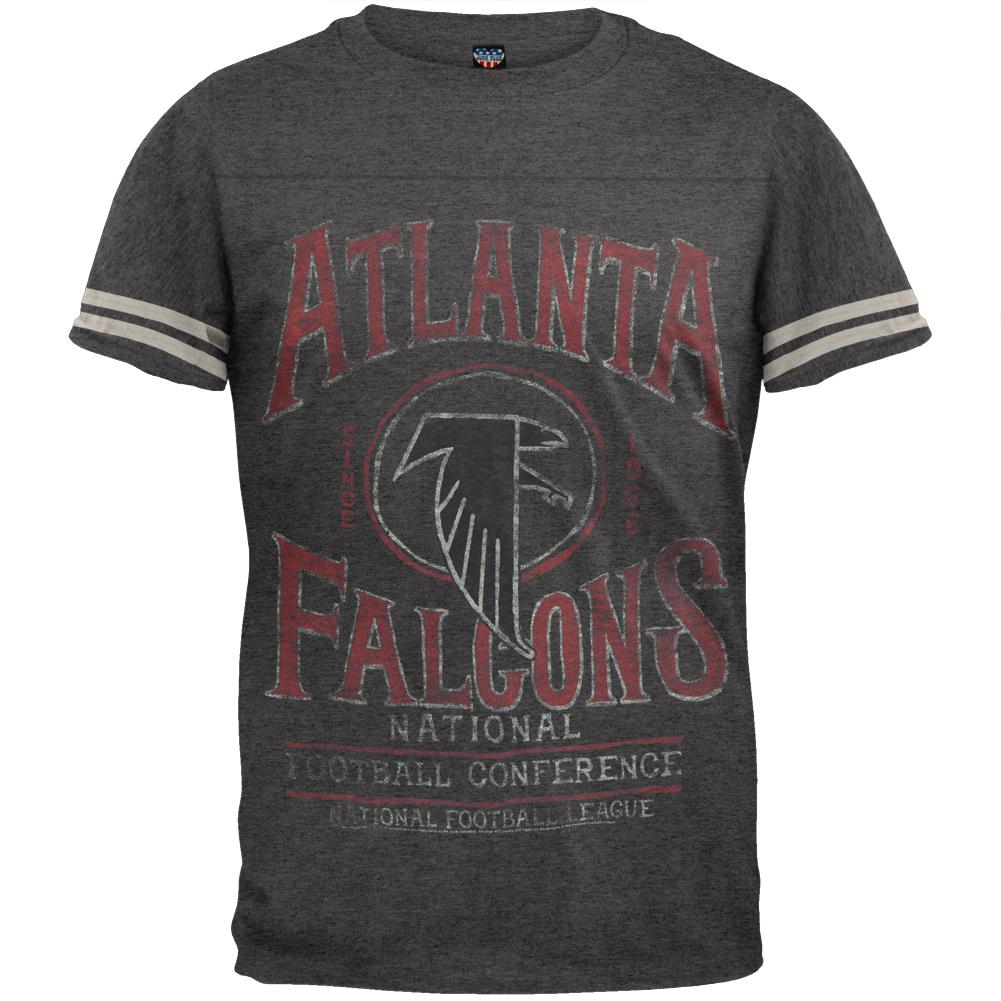 Atlanta Falcons - Tailgate Jersey T-Shirt Men's T-Shirts Atlanta Falcons SM Grey