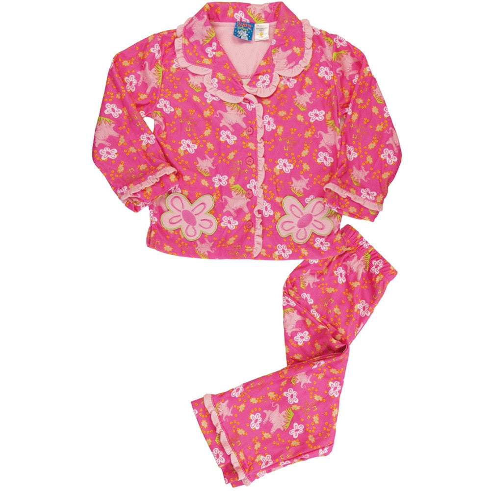 Dr. Seuss - Horton Flowers Juvy Pajama Set Juvenile Sleep Sets Dr. Seuss J4 Pink