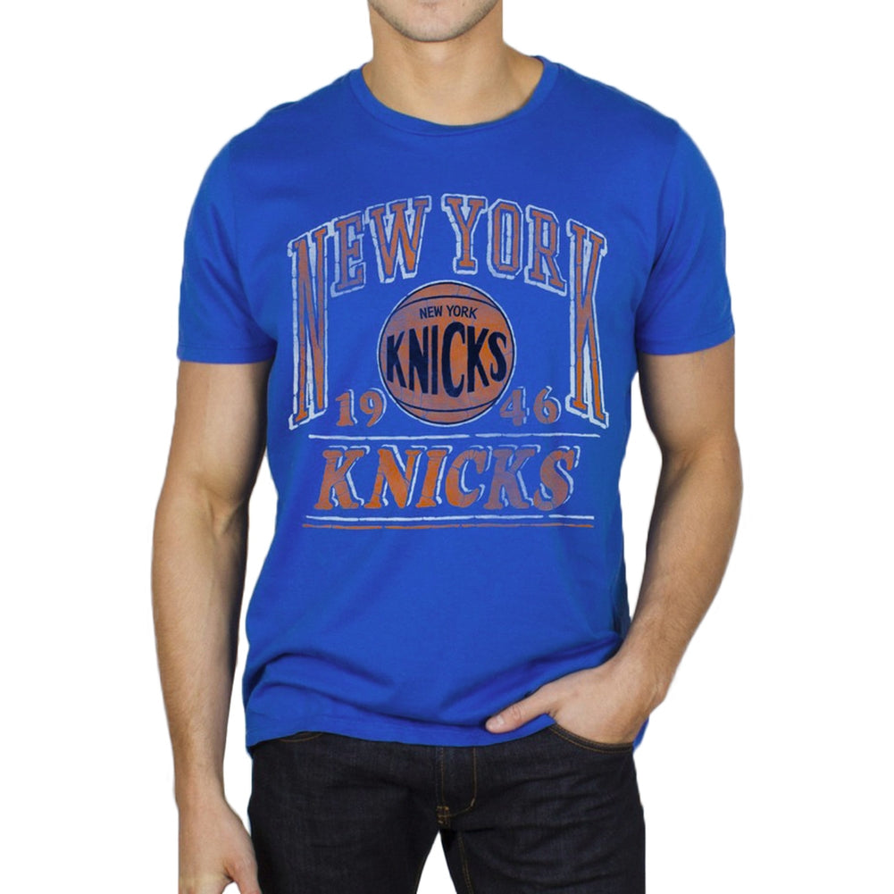 New York Knicks - Champion Soft T-Shirt Men's T-Shirts New York Knicks 2XL Blue