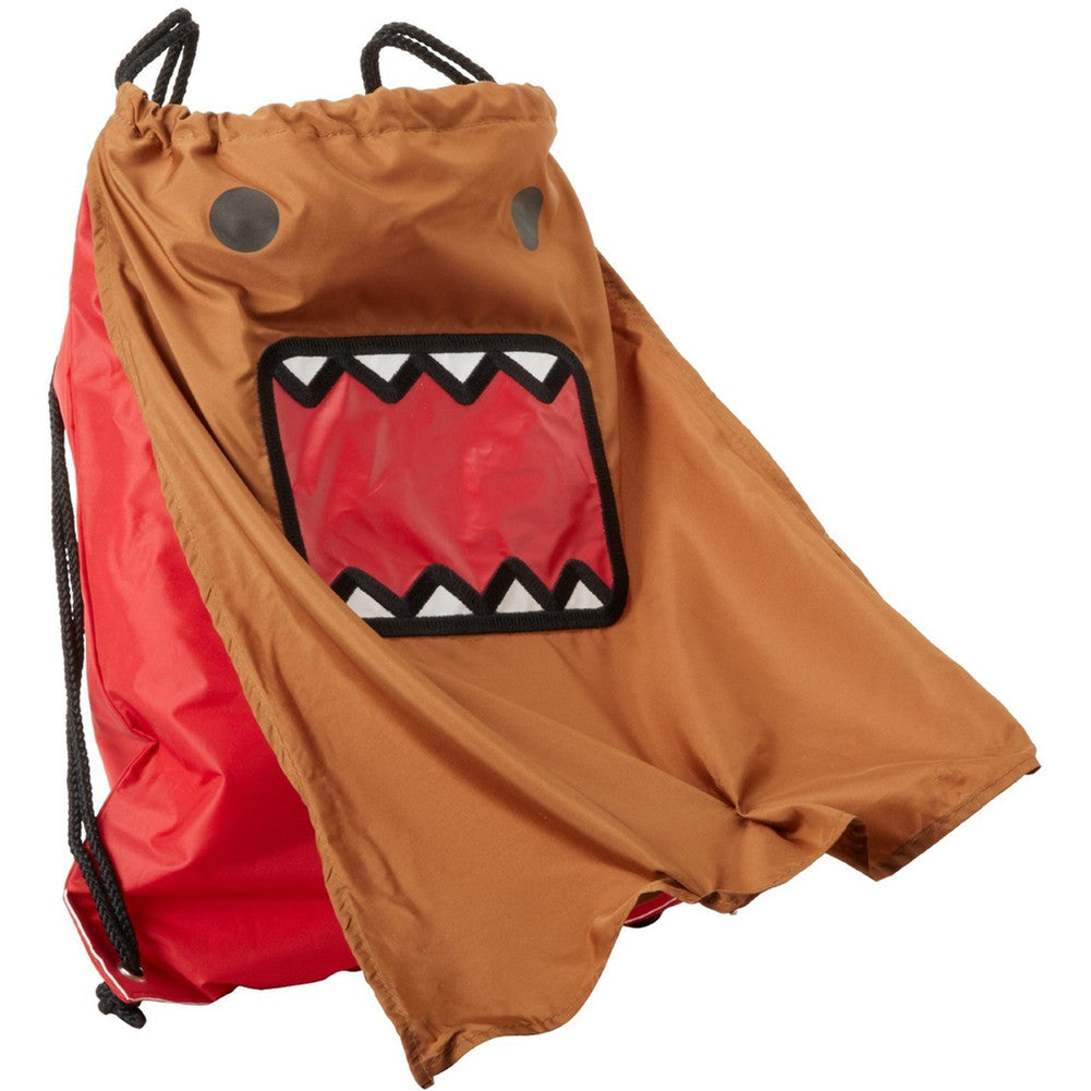 Domo Face Reflective Back Sack Backpack Backsacks Old Glory OS Red
