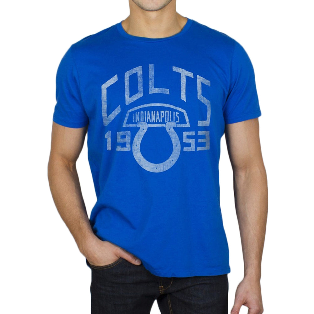 Indianapolis Colts - Kick Off Soft T-Shirt Men's T-Shirts Indianapolis Colts 2XL Blue