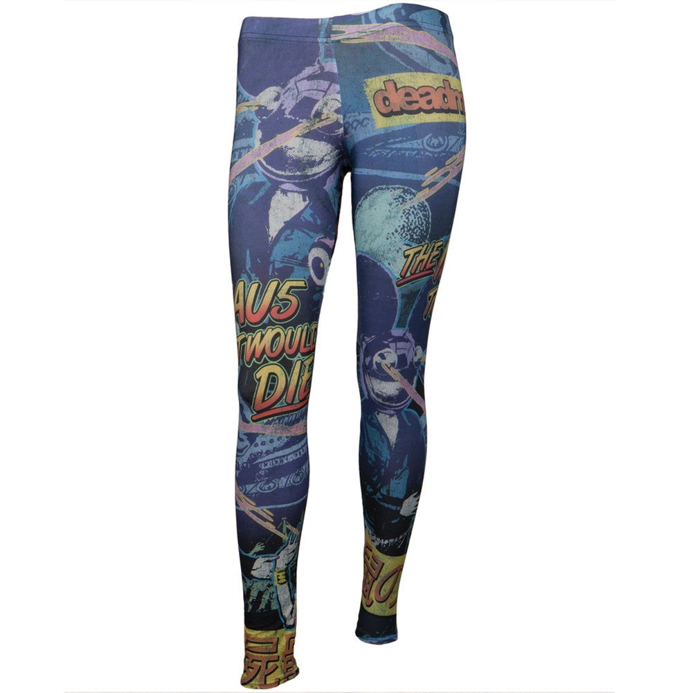 Deadmau5 - The Mau5 Wouldn't Die Juniors Leggings Juniors Leggings Deadmau5