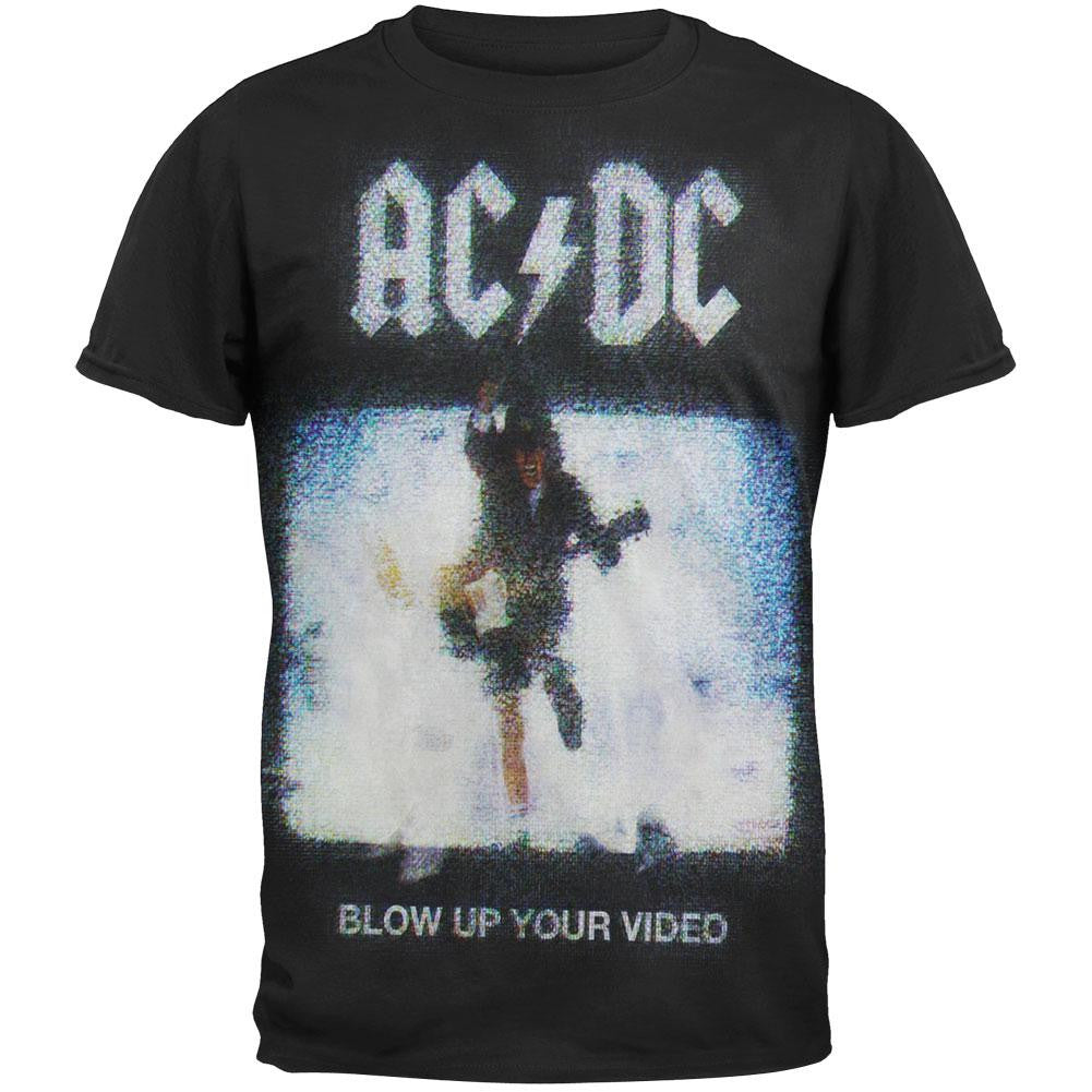 AC/DC - Blow Up Your Video T-Shirt Men's T-Shirts AC/DC SM Black