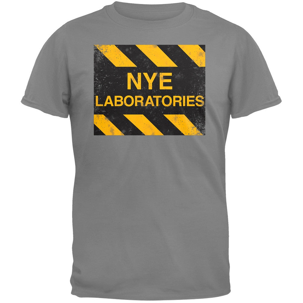 Bill Nye - NYE Laboratories T-Shirt Men's T-Shirts Bill Nye the Science Guy 2XL Grey