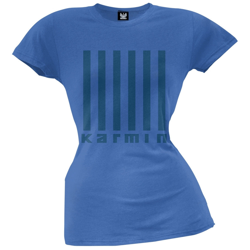 Karmin - Line Up Juniors T-Shirt Juniors T-Shirts Karmin LG Light Blue