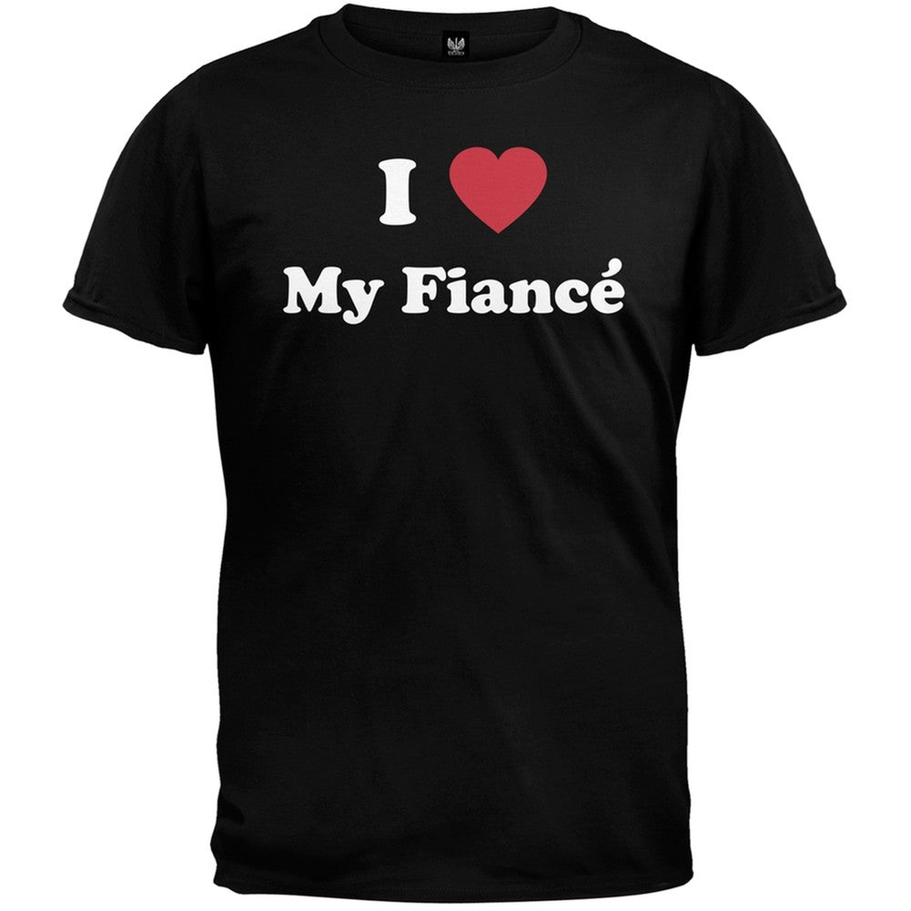 I Heart My Fiance T-Shirt Men's T-Shirts Old Glory