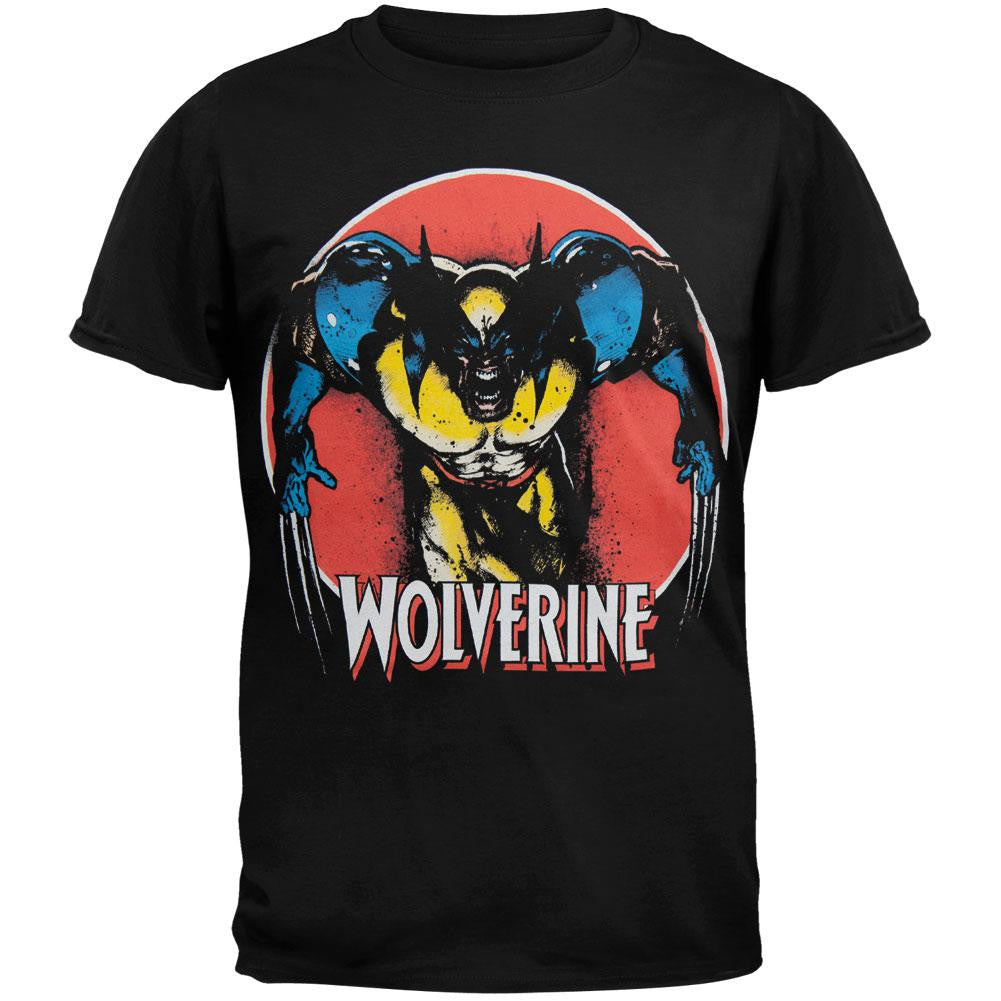 Wolverine - Classic Soft T-Shirt Men's T-Shirts Wolverine LG Black