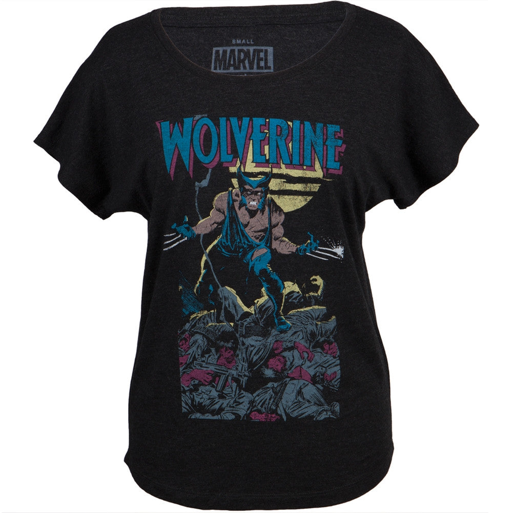 Wolverine - Soft Quest Juniors Dolman T-Shirt Juniors T-Shirts Wolverine
