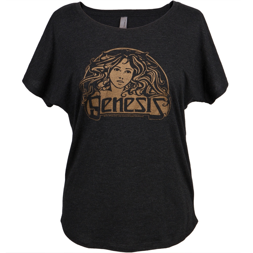 Genesis - Knebworth Juniors Dolman T-Shirt Juniors T-Shirts Genesis