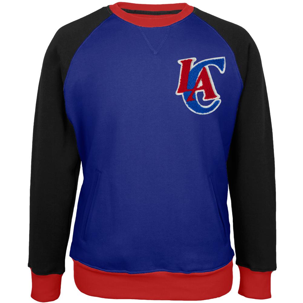 Los Angeles Clippers - Creewz Crew Neck Sweatshirt Men's Sweatshirts Los Angeles Clippers 2XL Blue