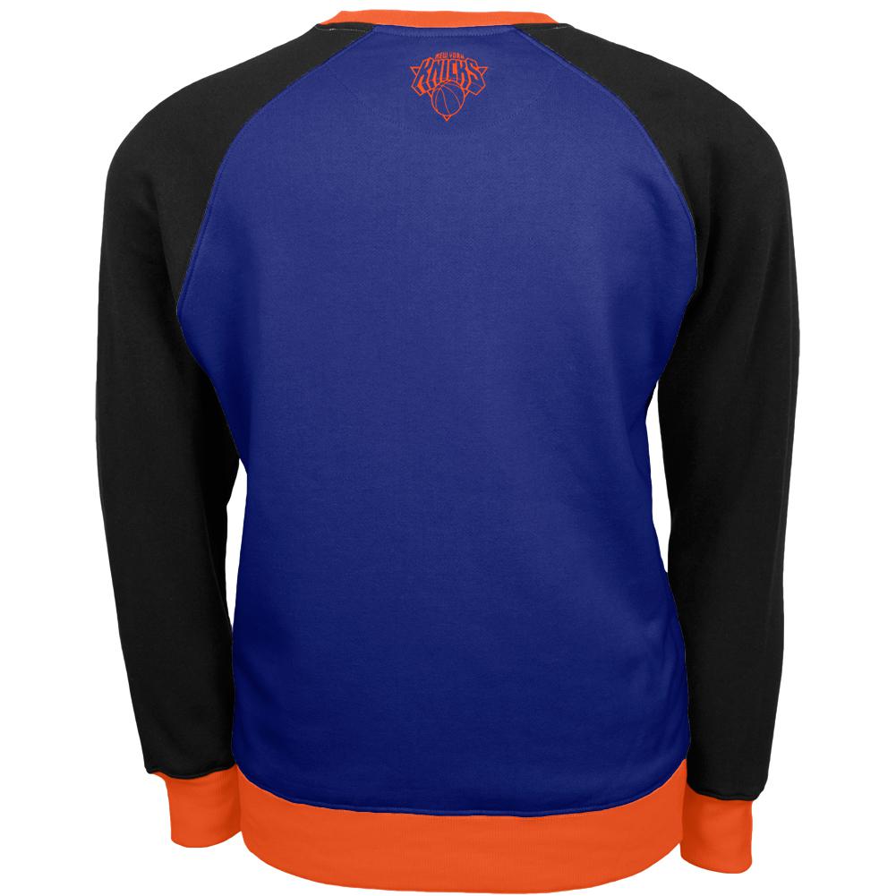 New York Knicks - Creewz Plus Size Crew Neck Sweatshirt Men's Sweatshirts New York Knicks