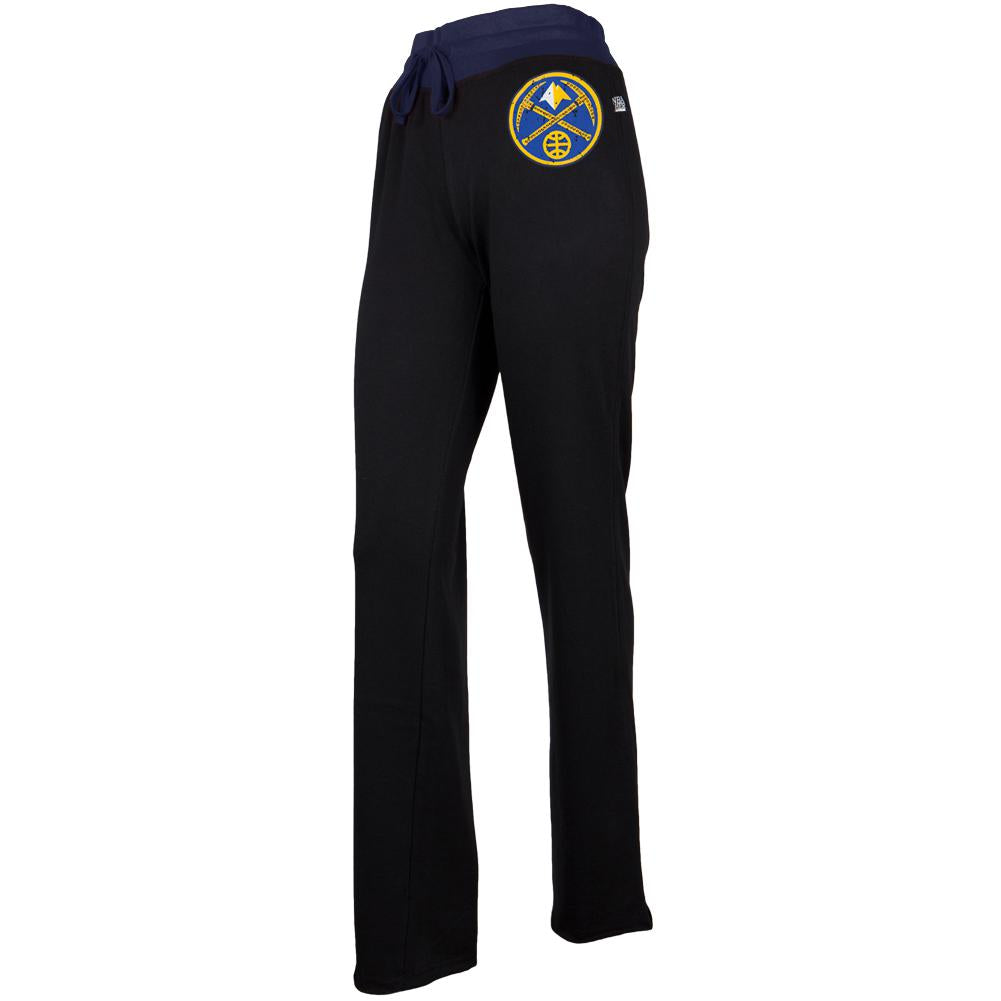 Denver Nuggets - Game 7 Juniors Yoga Pants Women's Yoga Pants Denver Nuggets LG Black