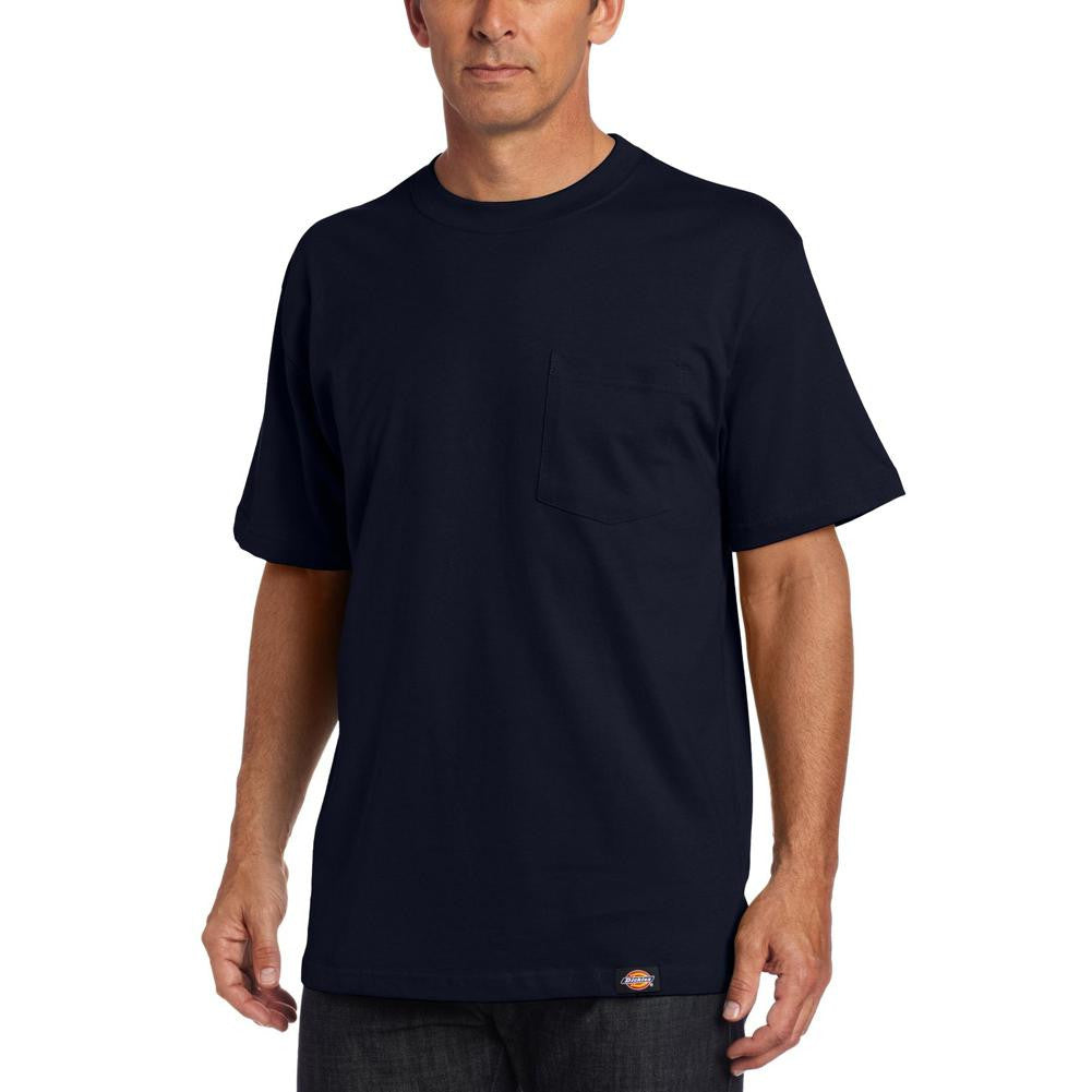 Dickies - 436 Dark Navy Pocket T-Shirt Men's T-Shirts Dickies LG Dark Blue