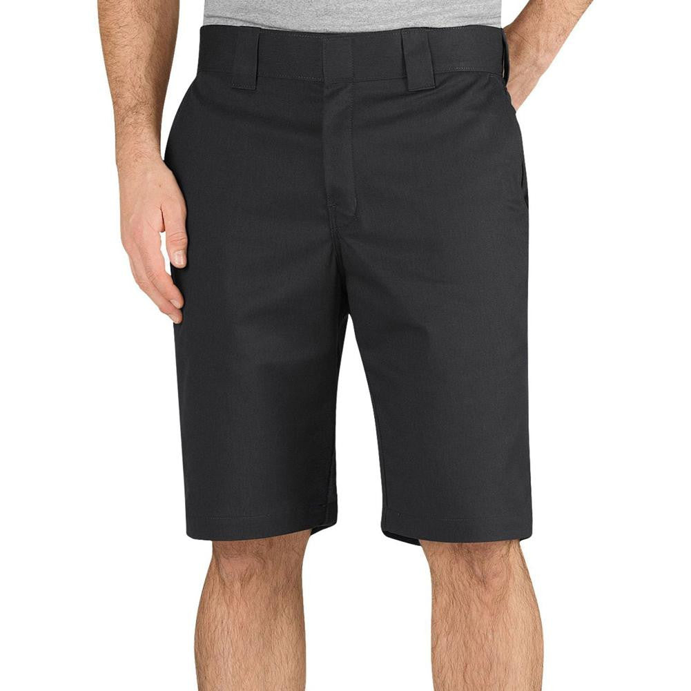Dickies - 819 Black Regular Fit 11" Industrial Work Shorts Men's Shorts Dickies 28 Black