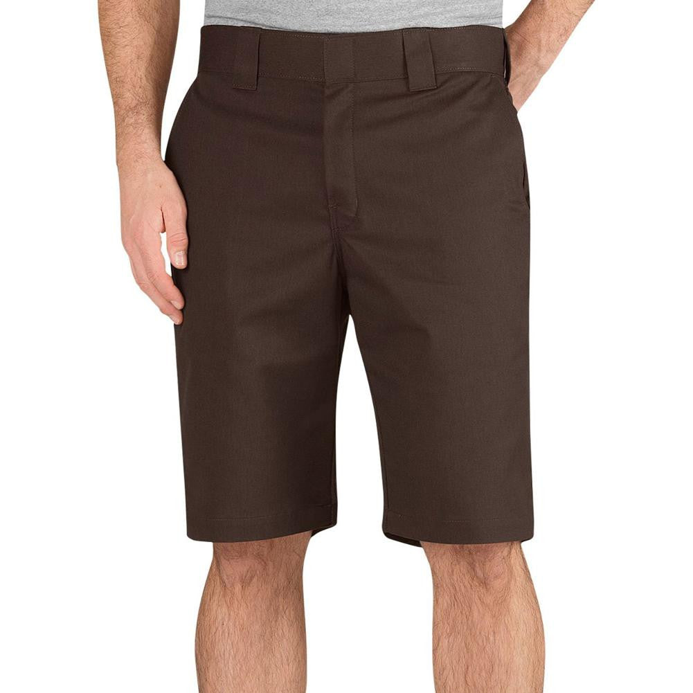 Dickies - 819 Chocolate Brown Regular Fit 11" Industral Work Shorts Men's Shorts Dickies 28 Brown