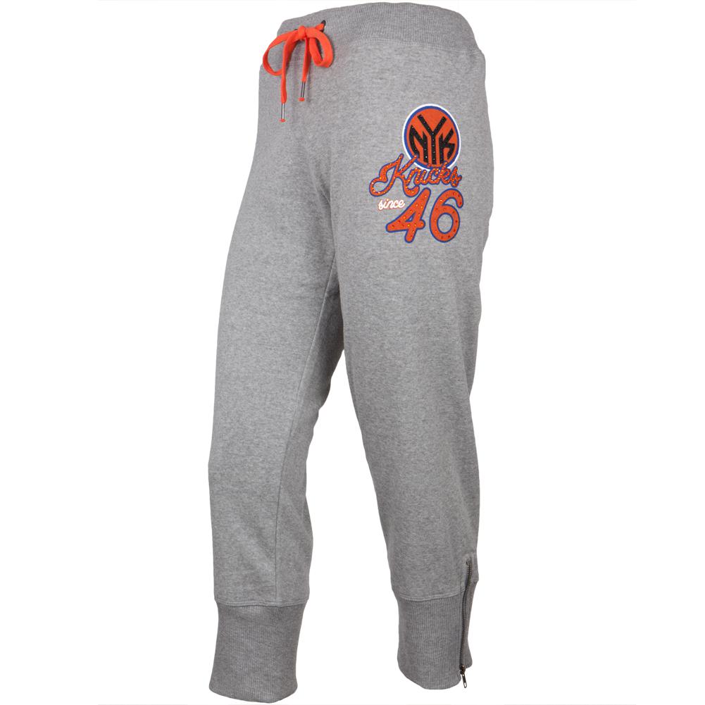 New York Knicks - NcNasty Juniors Capri Pants Juniors Pants New York Knicks LG Grey