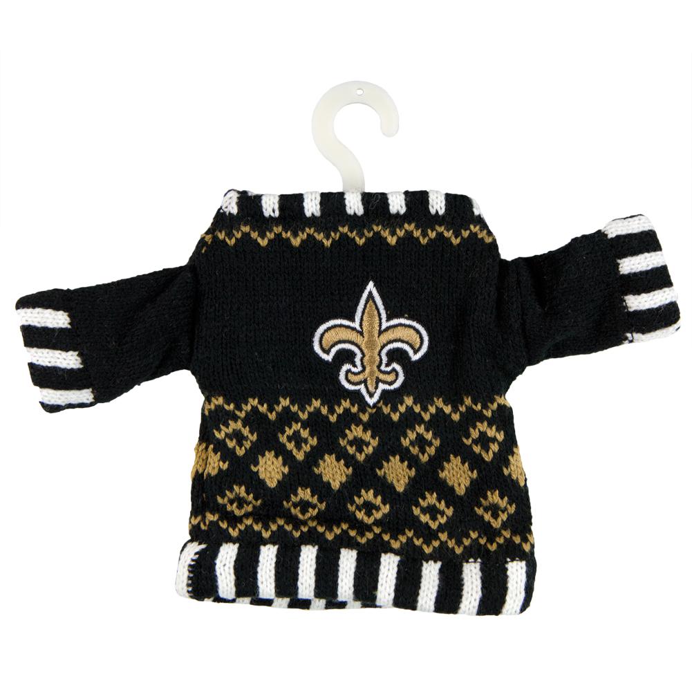 New Orleans Saints - Knit Sweater Ornament Christmas Decorations Old Glory OS Multicoloured