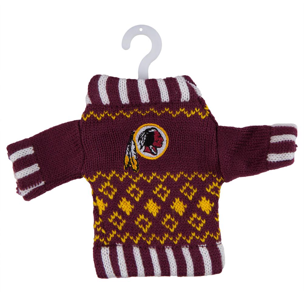 Washington Redskins - Knit Sweater Ornament Christmas Decorations Old Glory OS Multicoloured