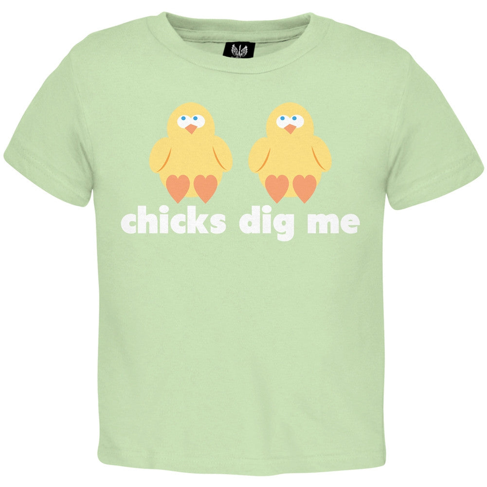 Chicks Dig Me Toddler T-Shirt Toddler T-Shirts Old Glory