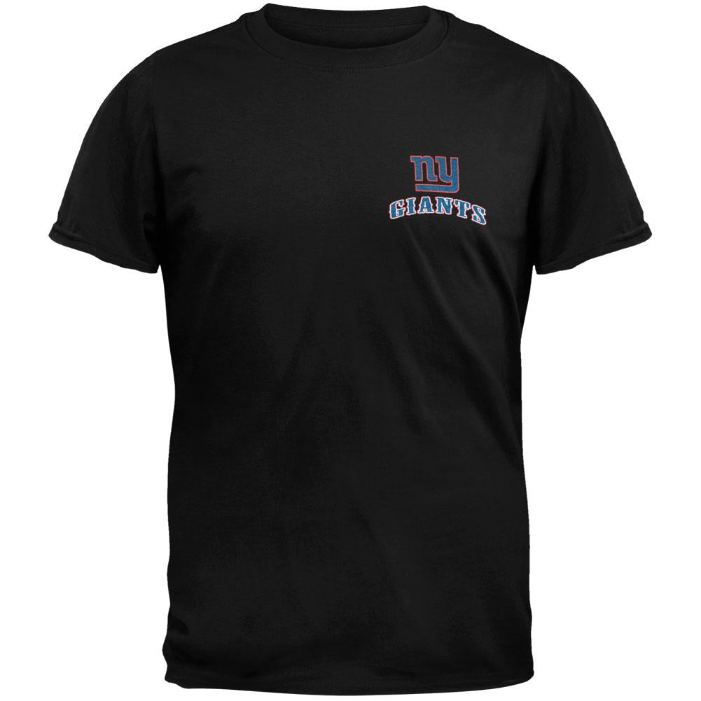 New York Giants - Team Logo Running Back T-Shirt Men's T-Shirts New York Giants 2XL Black