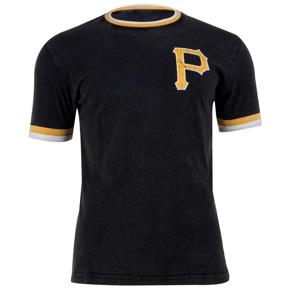 Pittsburgh Pirates - P Logo Jersey Men's Baseball Jerseys Pittsburgh Pirates 2XL Black