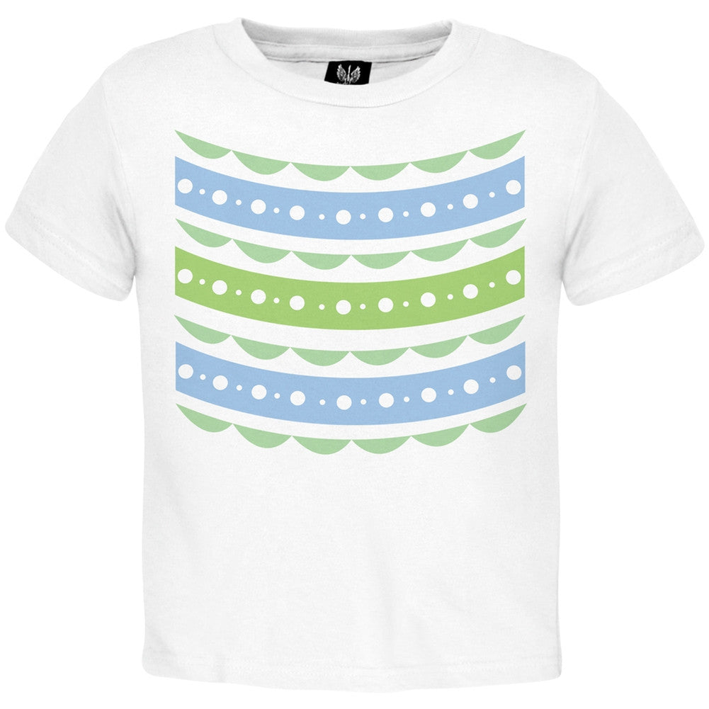 Easter Egg Blue Ribbon Costume Toddler T-Shirt Toddler T-Shirts Old Glory