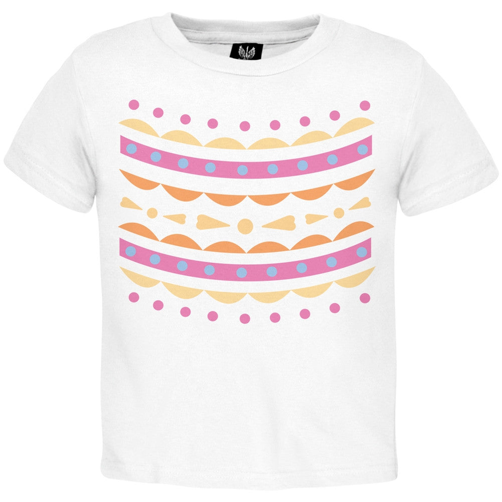 Easter Egg Pink Ribbon Costume Toddler T-Shirt Toddler T-Shirts Old Glory