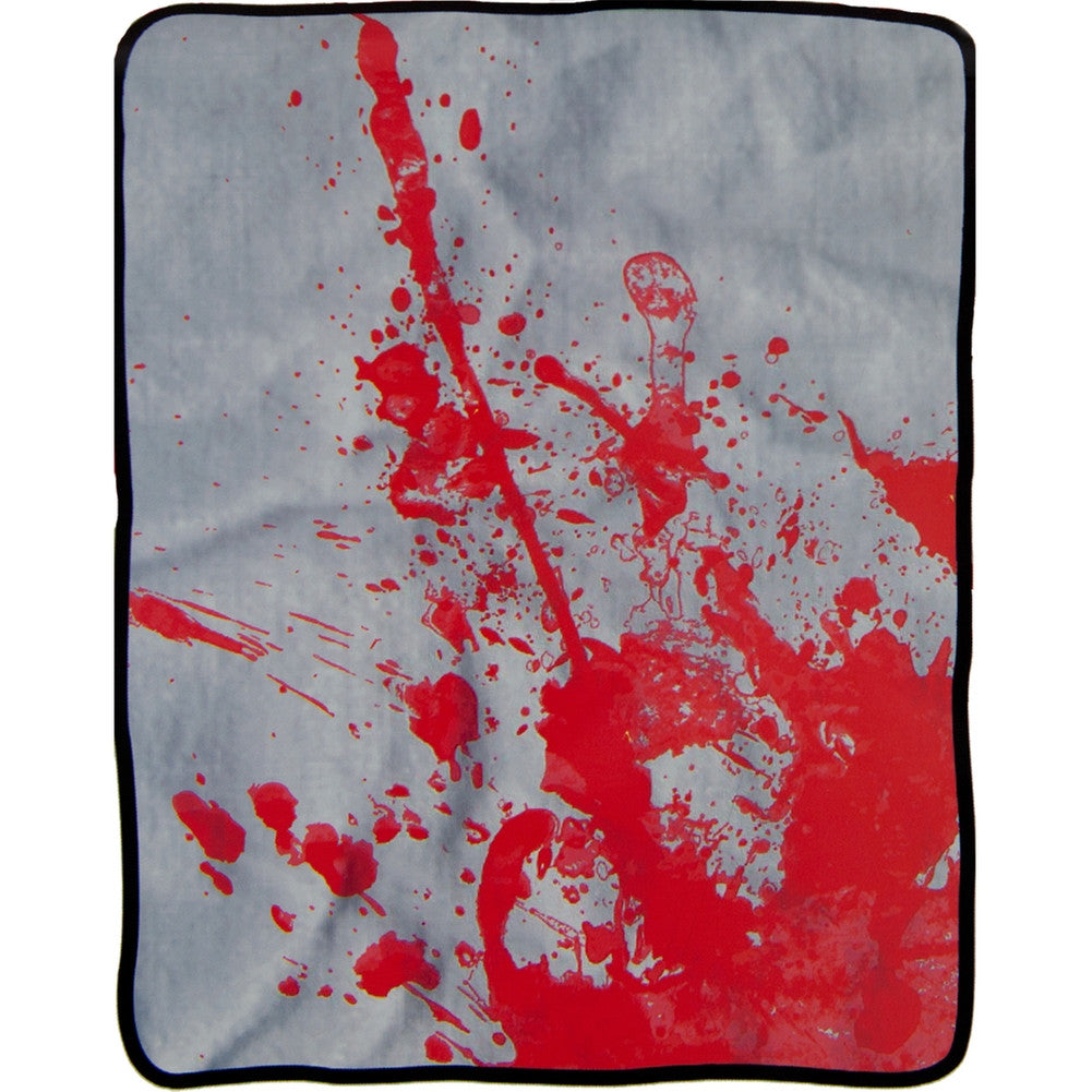 Blood Splatter Fleece Blanket Blankets & Throws Old Glory