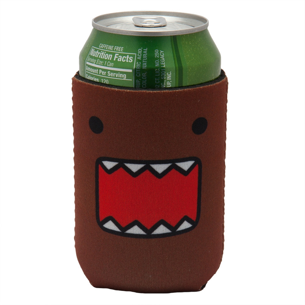 Domo - Face Can Cooler Can Coolers Old Glory OS Brown