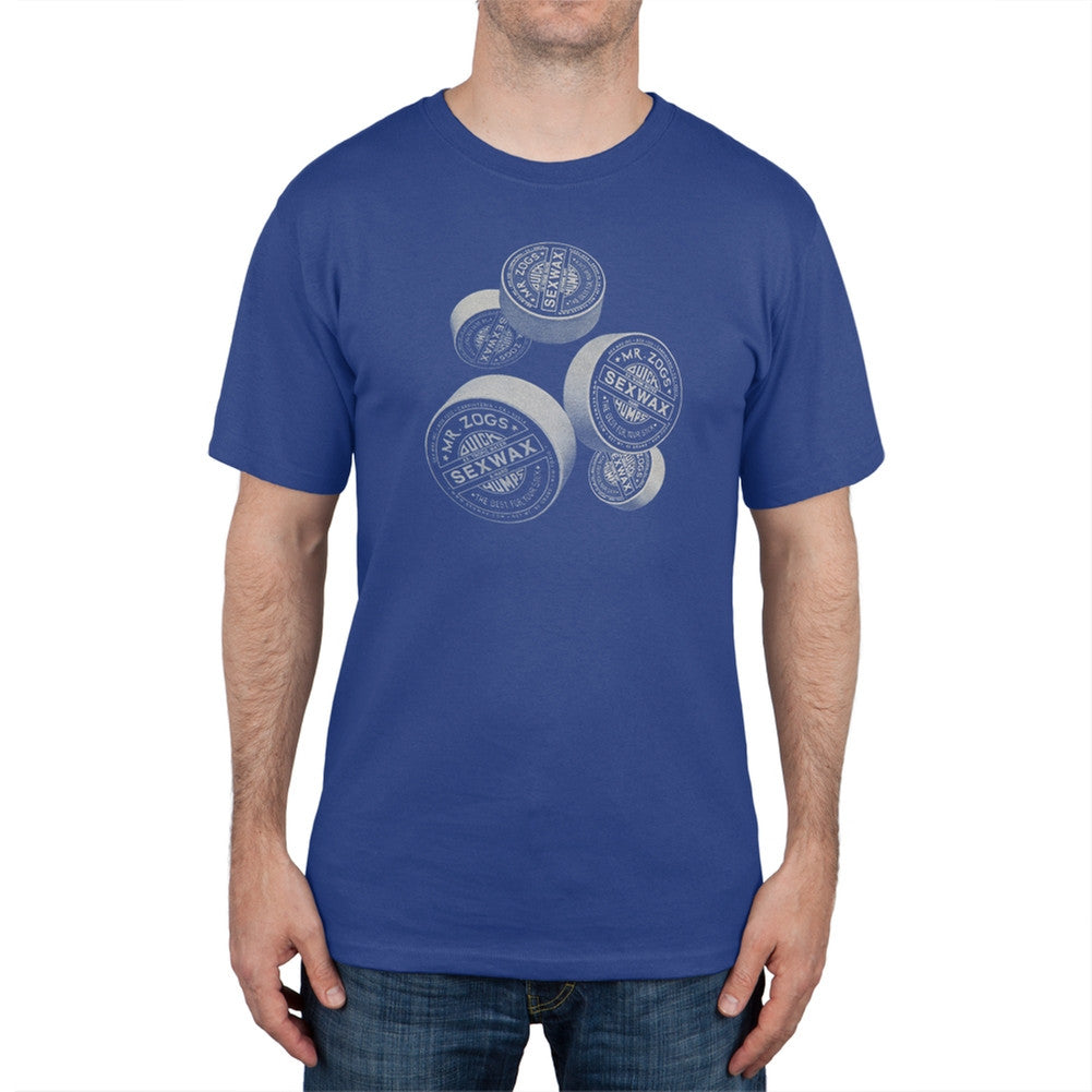 Mr. Zogs Sexwax - White 3D Wax Bars T-Shirt Men's T-Shirts Mr. Zogs Sexwax