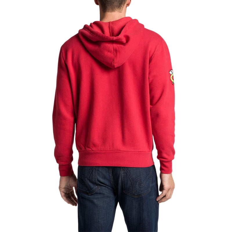 Chicago Blackhawks - Chest Logo Zip Hoodie Men's Hoodies Chicago Blackhawks