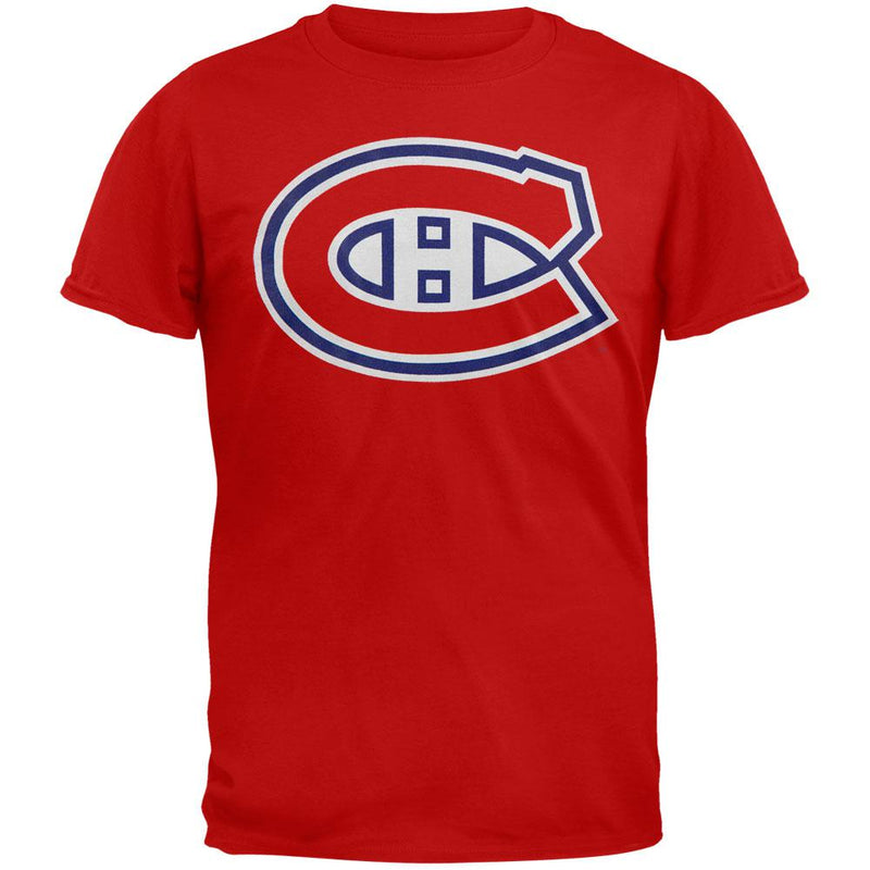 Montreal Canadiens - Core Logo T-Shirt Men's T-Shirts Montreal Canadiens