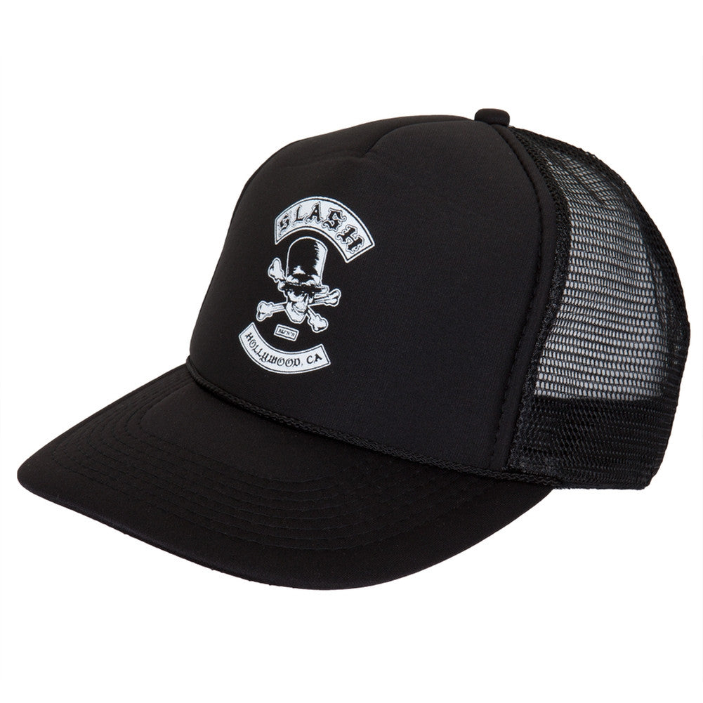 Slash - Top Hat Skull Hollywood Trucker Cap Trucker Caps Old Glory