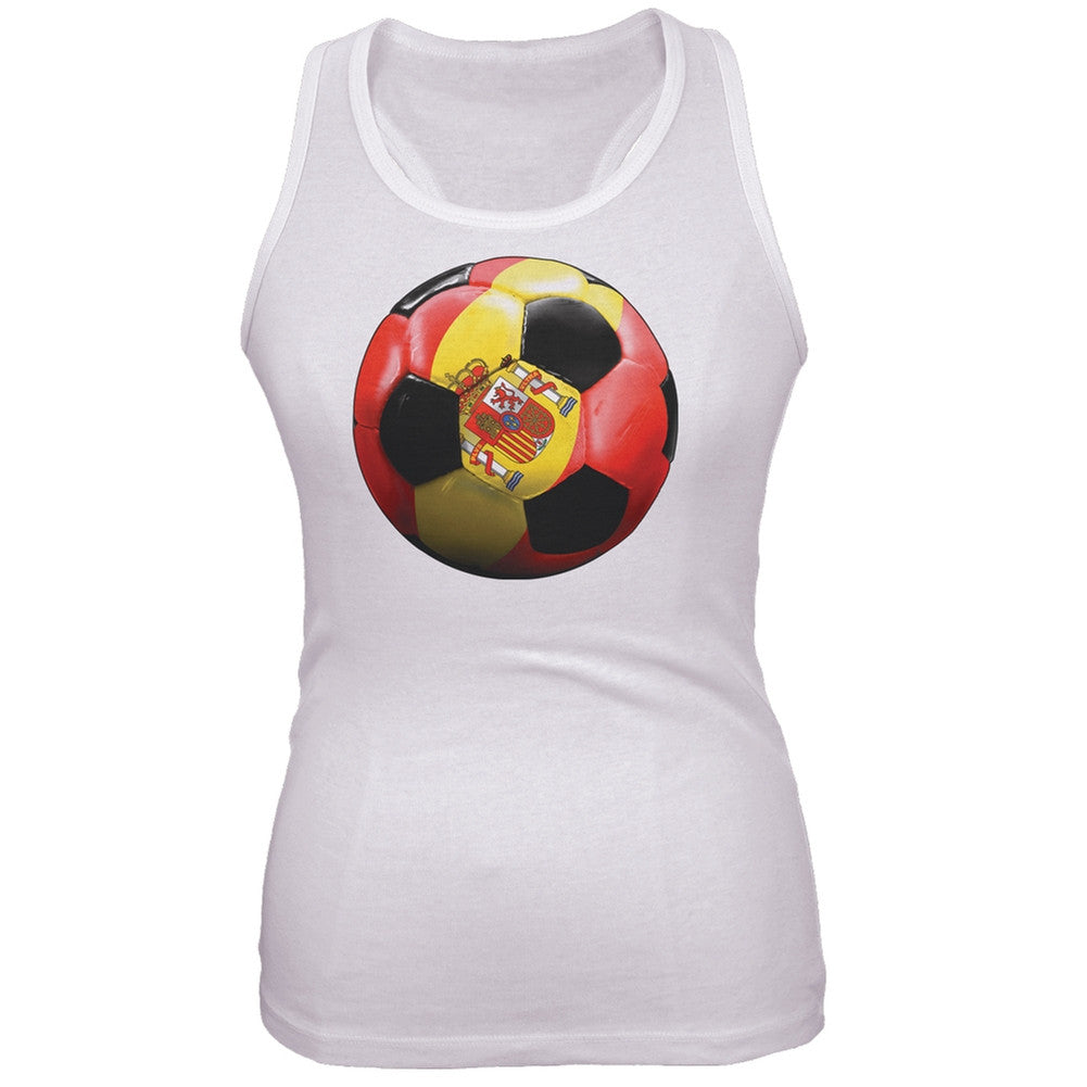 World Cup Spain Soccer Juniors Tank Top Juniors Tank Tops FIFA 2XL White