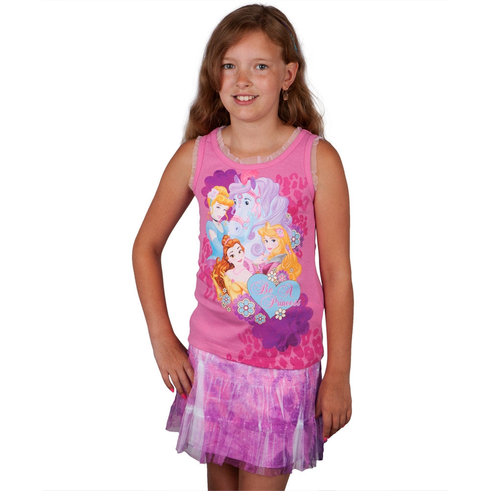 Disney Princesses - Be a Princess Girls Juvy Skirt Set Juvenile Sets Disney Princesses J4 Pink