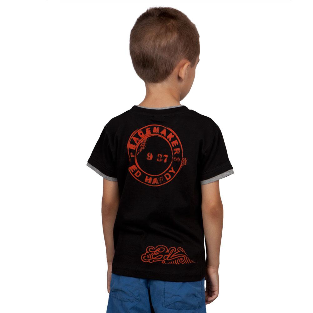 Ed Hardy - Peace Anchor Juvy T-Shirt Juvenile T-Shirts Ed Hardy