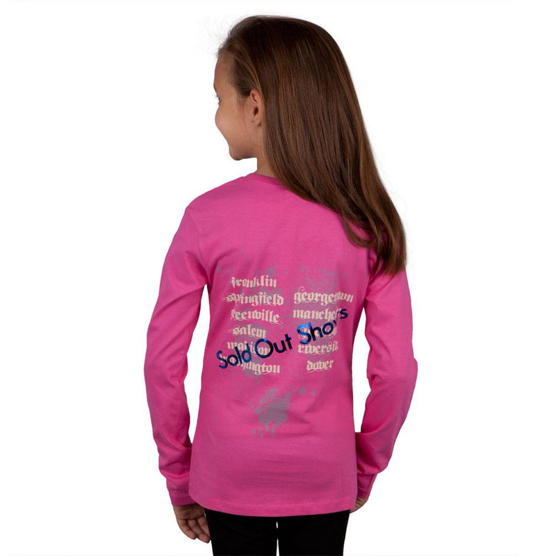 Ed Hardy - Dangerous Panther Girls Youth Long Sleeve T-Shirt Youth Long Sleeves Ed Hardy