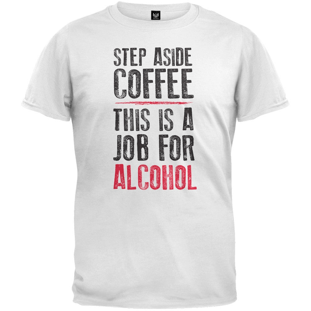 Step Aside Coffee T-Shirt Men's T-Shirts Old Glory