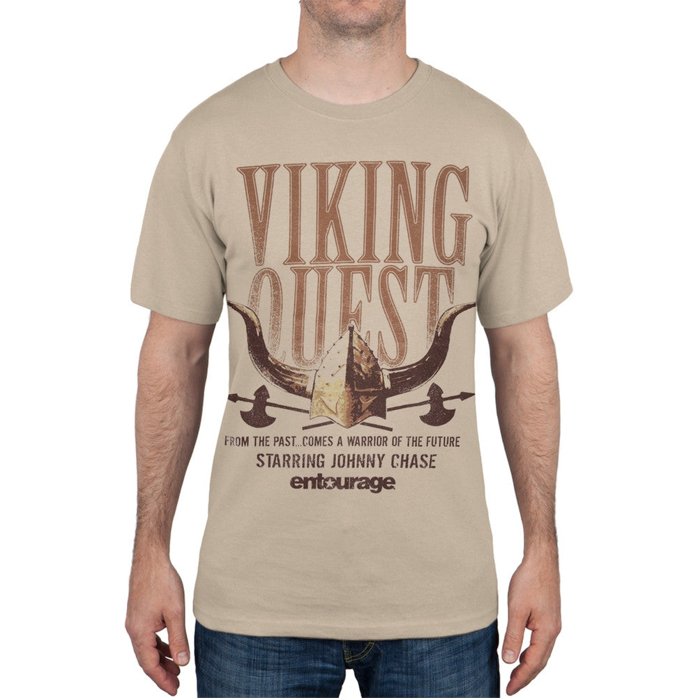 Entourage - Viking Quest T-Shirt Men's T-Shirts Entourage SM Tan