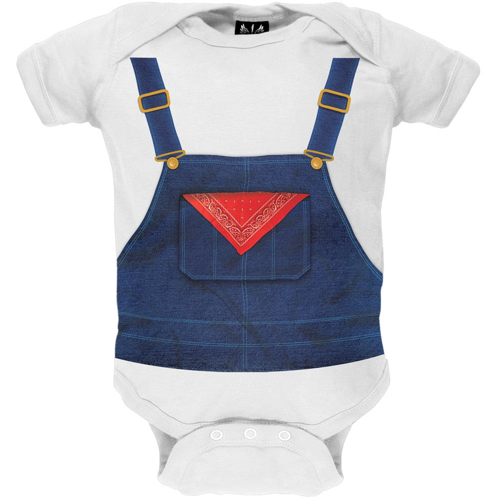 Halloween Farmer Overalls Costume Baby One Piece Baby One Piece Old Glory