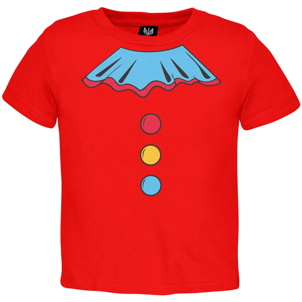 Halloween Clown Costume Toddler T-shirt Toddler T-Shirts Old Glory