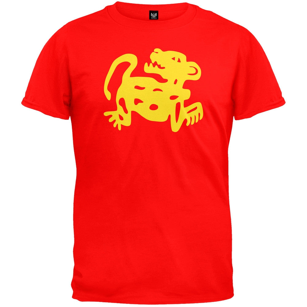 Red Jaguars Costume T-Shirt Men's T-Shirts Old Glory 2XL Red