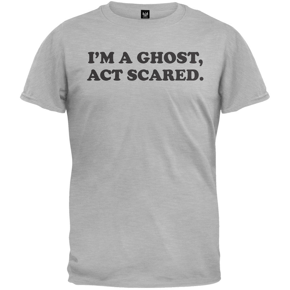 Halloween I'm a Ghost, Act Scared Youth T-Shirt Youth T-Shirts Old Glory
