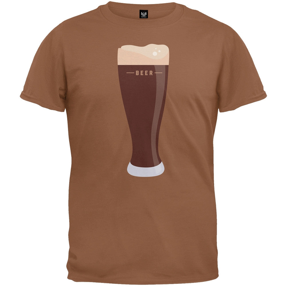 Halloween Beer Mug T-Shirt Men's T-Shirts Old Glory SM Grey