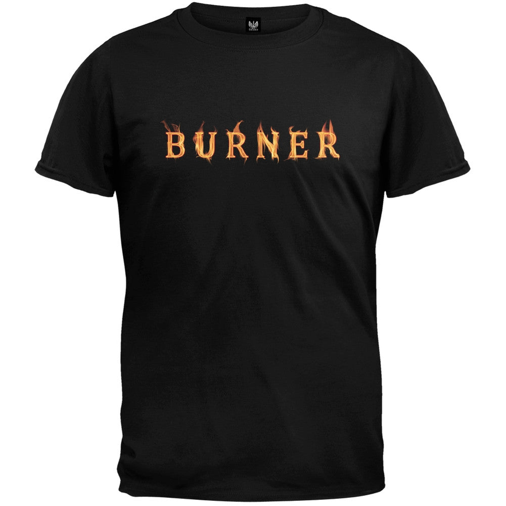 Burner Men's T-Shirt Men's T-Shirts Old Glory 2XL Black