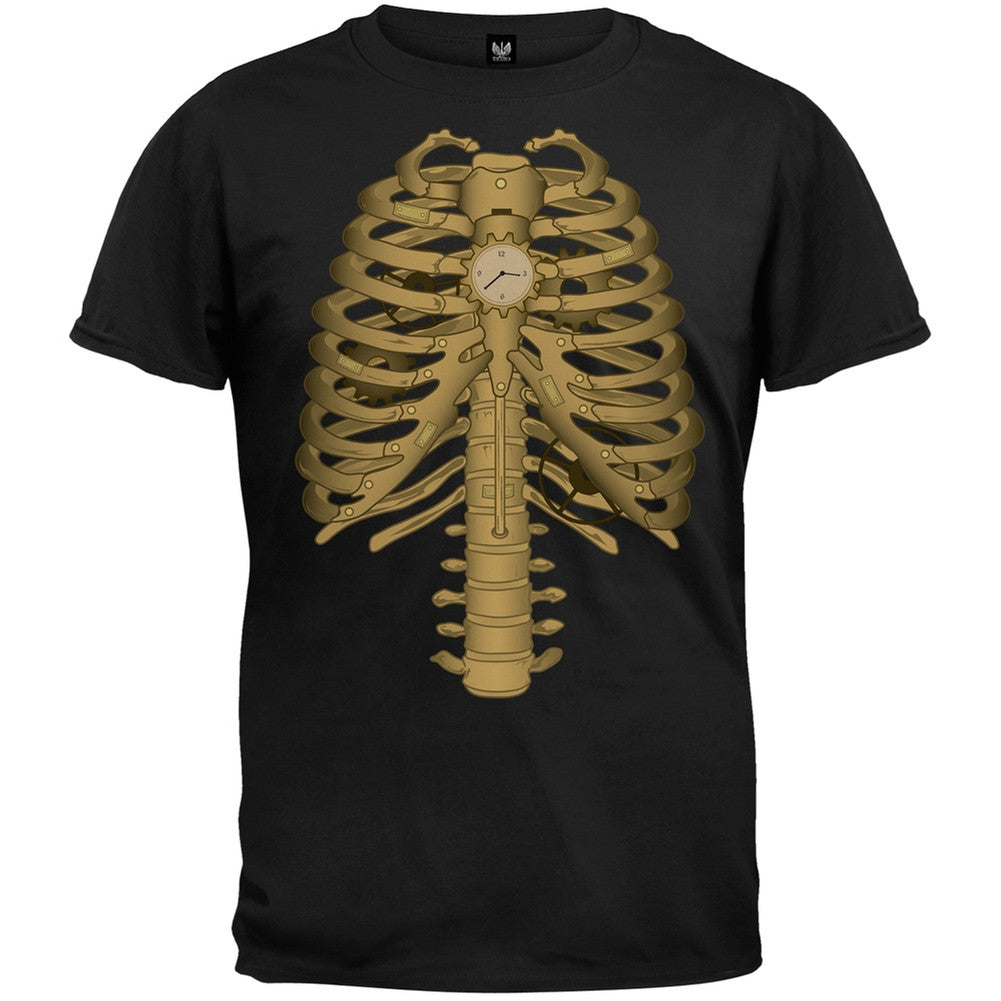 Halloween Steampunk Skeleton Costume T-Shirt Men's T-Shirts Old Glory