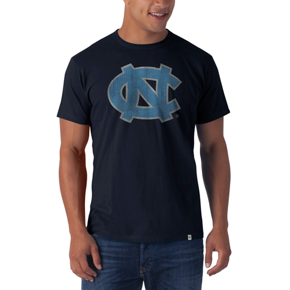 North Carolina Tar Heels - Flanker Premium T-Shirt Men's T-Shirts North Carolina Tar Heels MD Blue