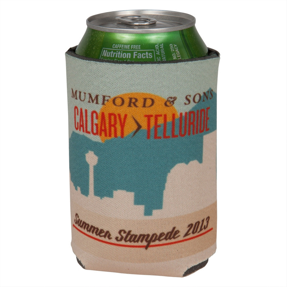 Mumford & Sons - Summer 2013 Tour Can Cooler Can Coolers Old Glory OS Multi